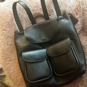 Coach Black Leather Crosby 28 Backpack